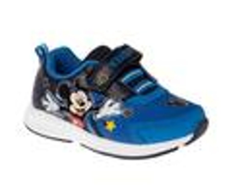 Kids Disney Casual | Boys' Disney Toddler & Little Kid Mickey The Star Light Up Sneakers Blue