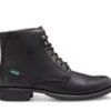 Men Eastland Boots | Men'S Eastland High Fidelity Combat Boots Black