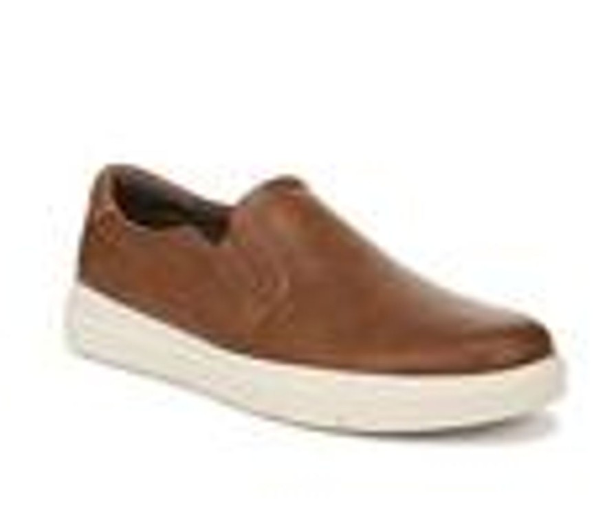 Men Dr. Scholls Loafers And Slip-Ons | Men'S Dr. Scholls Madison Cfx Casual Loafers Brown Synthetic