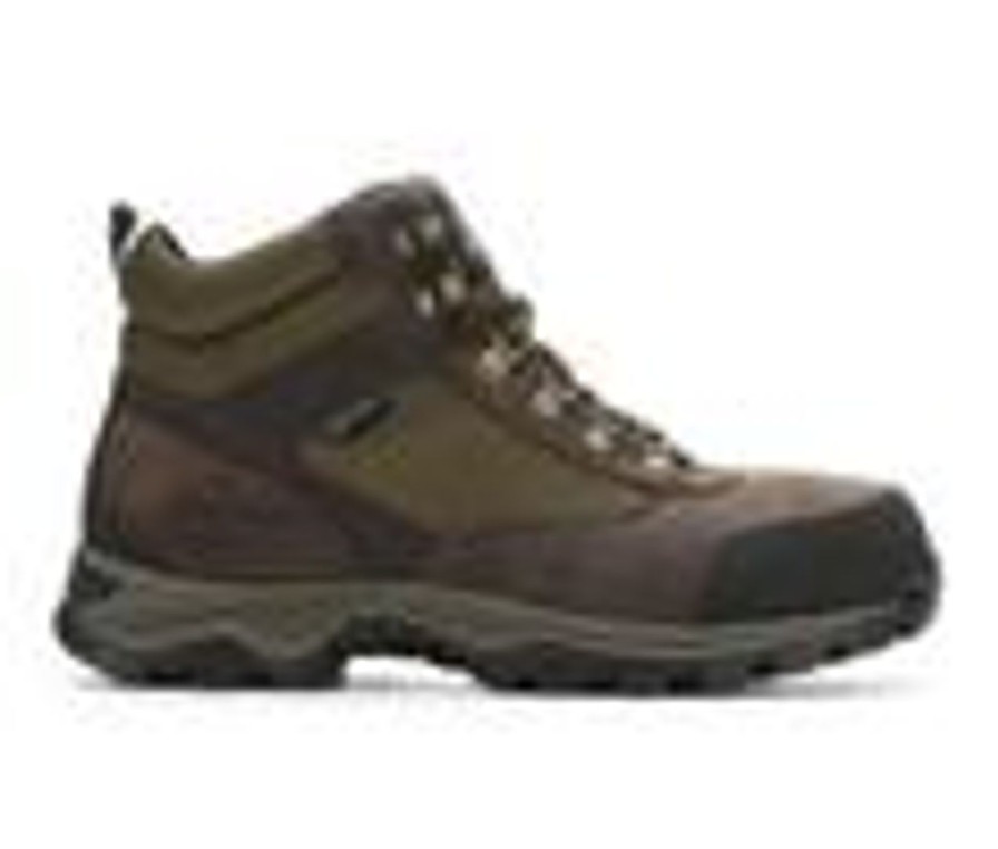 Men Timberland Pro Waterproof | Men'S Timberland Pro A1Q8O Keele Ridge Waterproof Sustainable Work Boots Brown