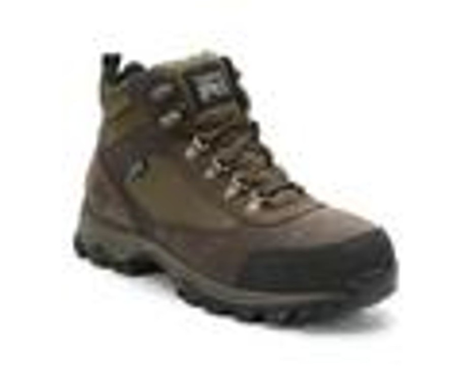 Men Timberland Pro Waterproof | Men'S Timberland Pro A1Q8O Keele Ridge Waterproof Sustainable Work Boots Brown