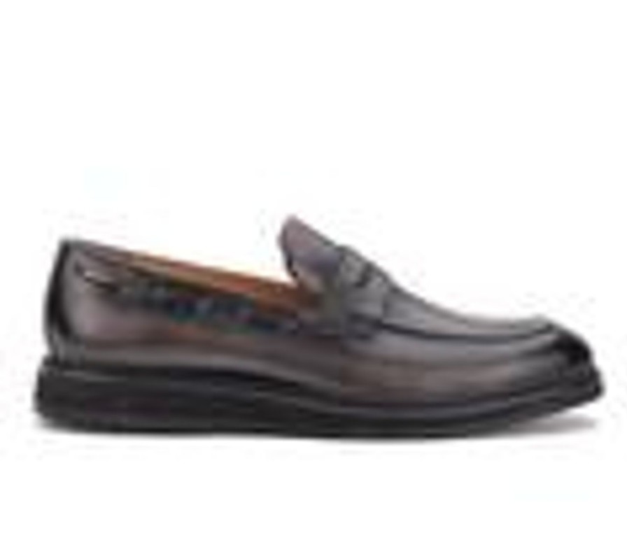 Men Vintage Foundry Co Loafers | Men'S Vintage Foundry Co Lionell Dress Loafers Black