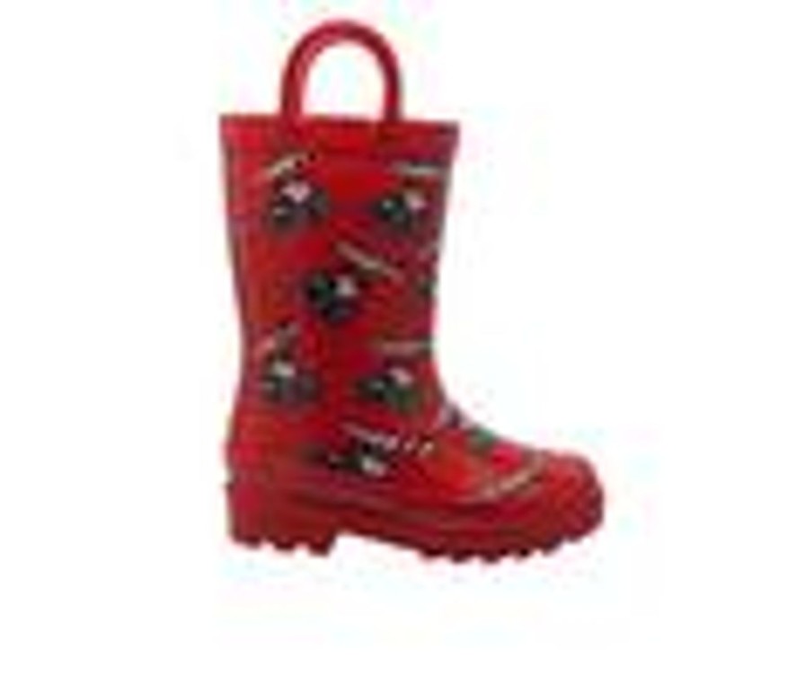 Kids Case IH Boots | Boys' Case Ih Toddler Big Rain Boots Red