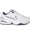 Men Nike Cross Training | Men'S Nike Air Monarch Iv Training Shoes White/Sil/Navy