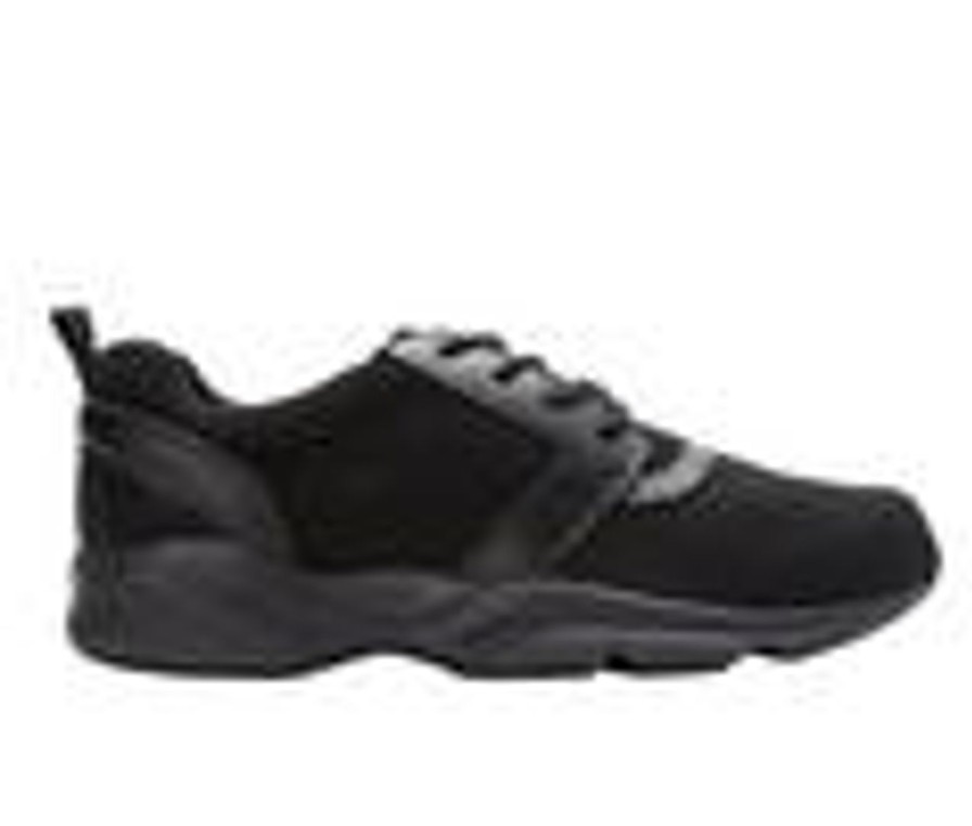 Men Propet Walking And Hiking | Men'S Propet Stability X Walking Sneakers Black