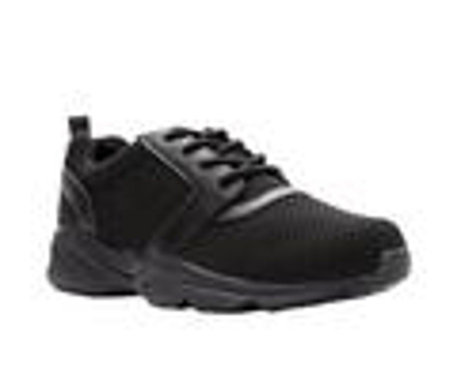 Men Propet Walking And Hiking | Men'S Propet Stability X Walking Sneakers Black