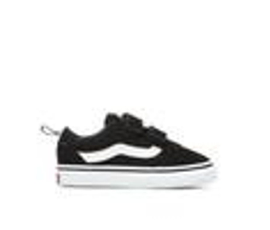 Kids Vans Athletics & Sneakers | Boys' Vans Infant & Toddler Ward Velcro Skate Shoes Black/White