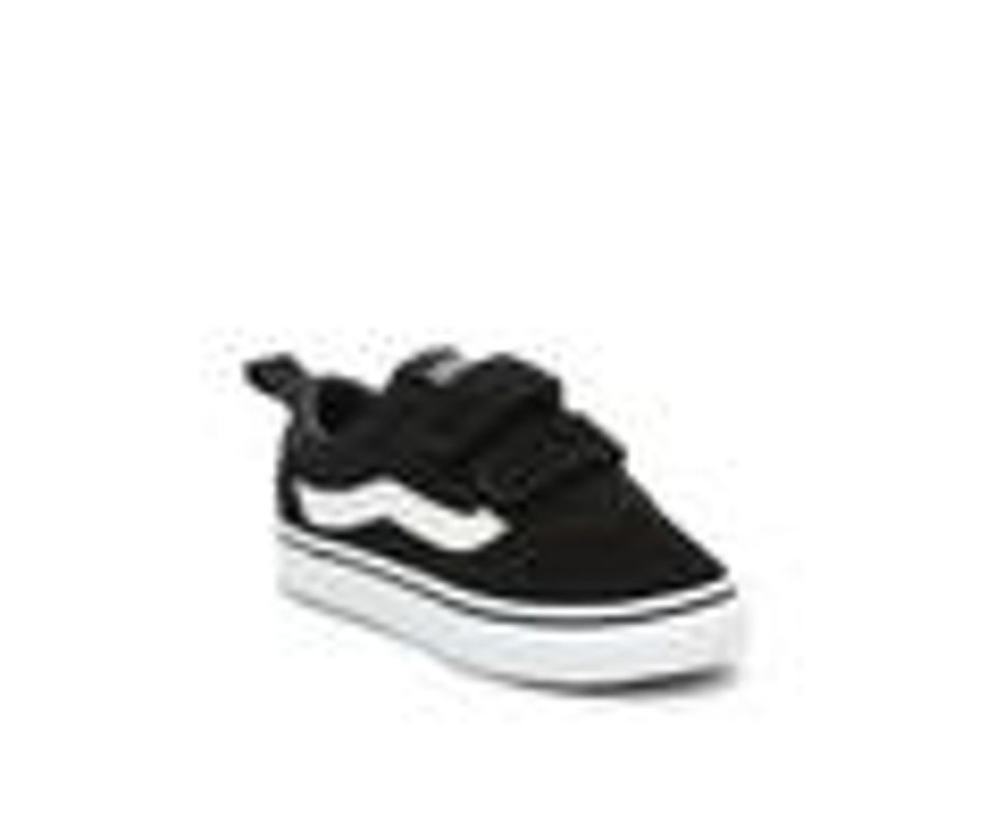 Kids Vans Athletics & Sneakers | Boys' Vans Infant & Toddler Ward Velcro Skate Shoes Black/White