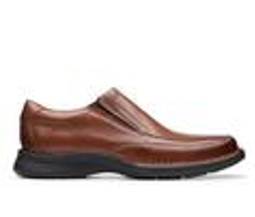 Men Clarks Loafers | Men'S Clarks Kempton Free Loafers Tan