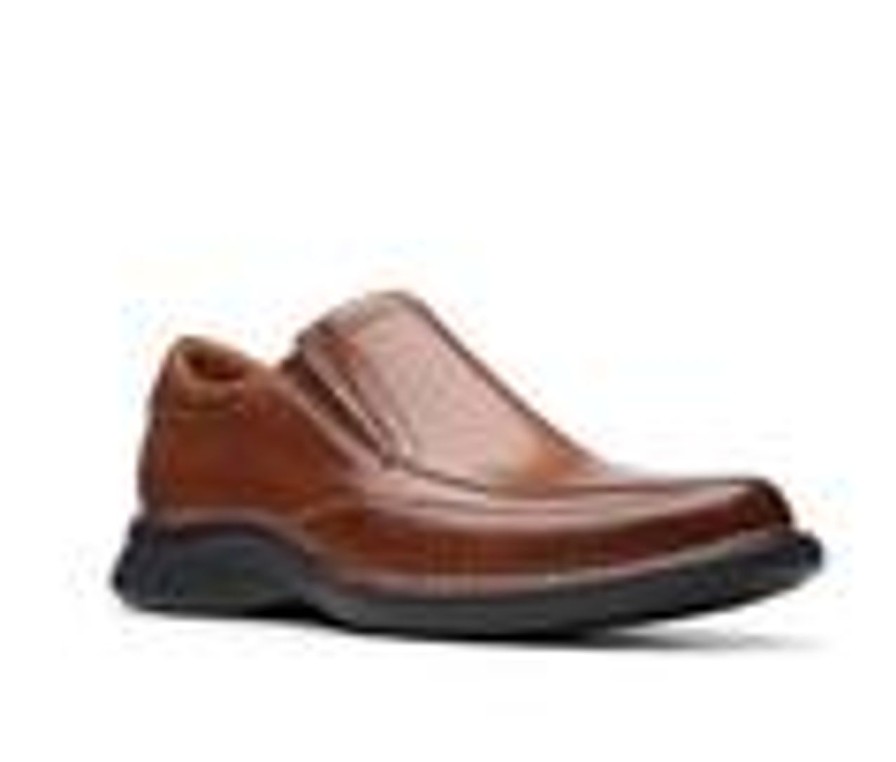 Men Clarks Loafers | Men'S Clarks Kempton Free Loafers Tan