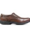 Men Nunn Bush Loafers | Men'S Nunn Bush Bleeker Street Loafers Cognac