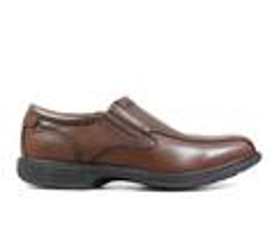 Men Nunn Bush Loafers | Men'S Nunn Bush Bleeker Street Loafers Cognac