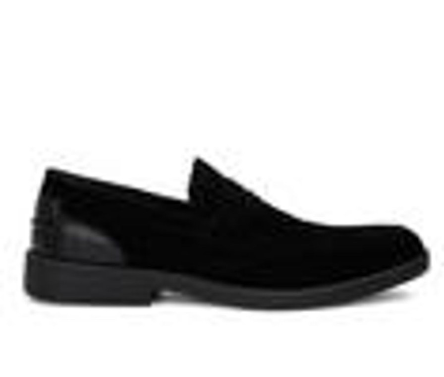 Men New York and Company Loafers And Slip-Ons | Men'S New York And Company Jake Penny Loafers Black