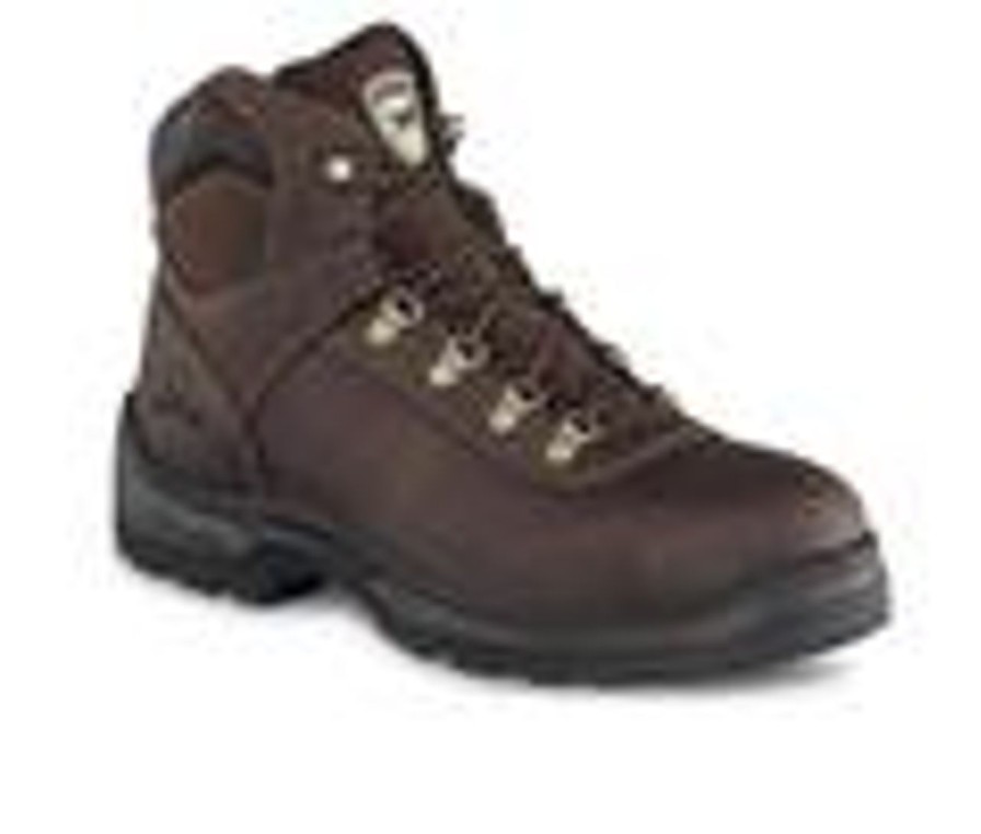 Men Irish Setter by Red Wing Soft Toe | Men'S Irish Setter By Red Wing Ely 83607 Work Boots Brown