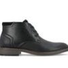 Men Vance Co. Boots | Men'S Vance Co. Vaughn Chukka Dress Boots Black