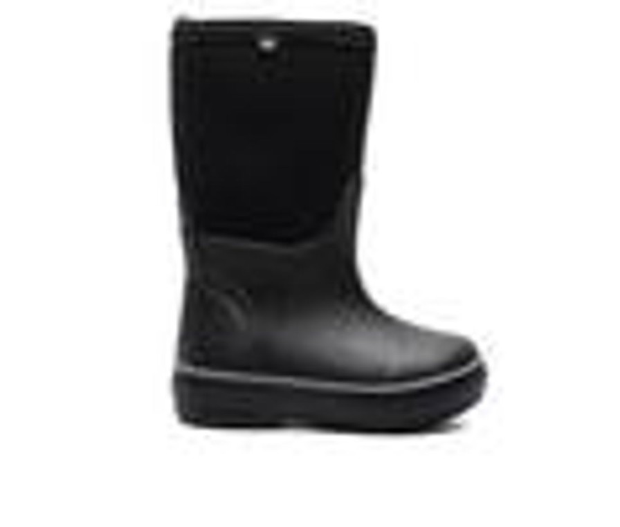 Kids Bogs Footwear Boots | Kids' Bogs Footwear Little Kid & Big Kid Classic Ii Solid Boots Black