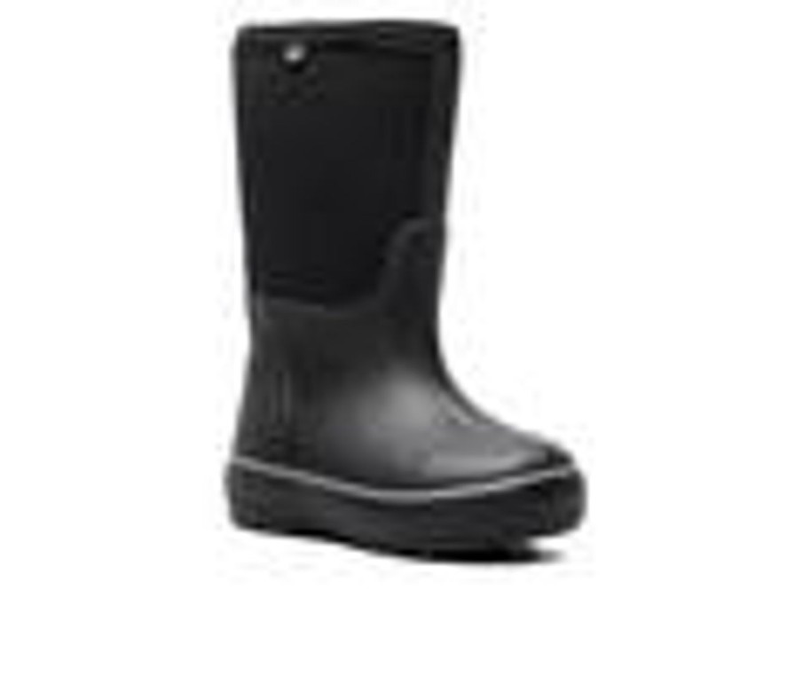 Kids Bogs Footwear Boots | Kids' Bogs Footwear Little Kid & Big Kid Classic Ii Solid Boots Black