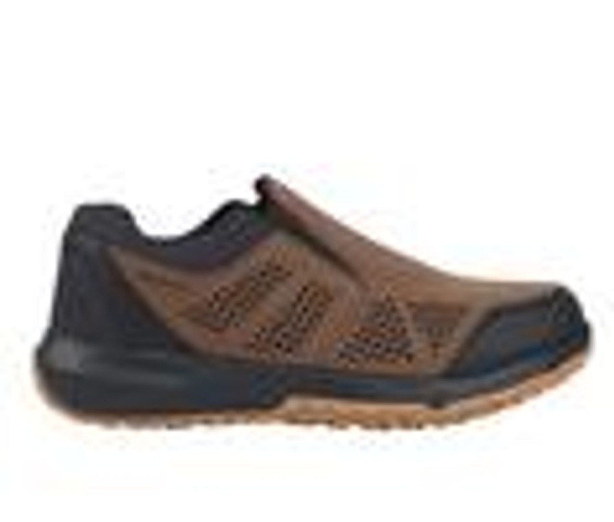 Men Northside Slip-Ons | Men'S Northside Benton Moc Slip-On Shoes Brown/Black