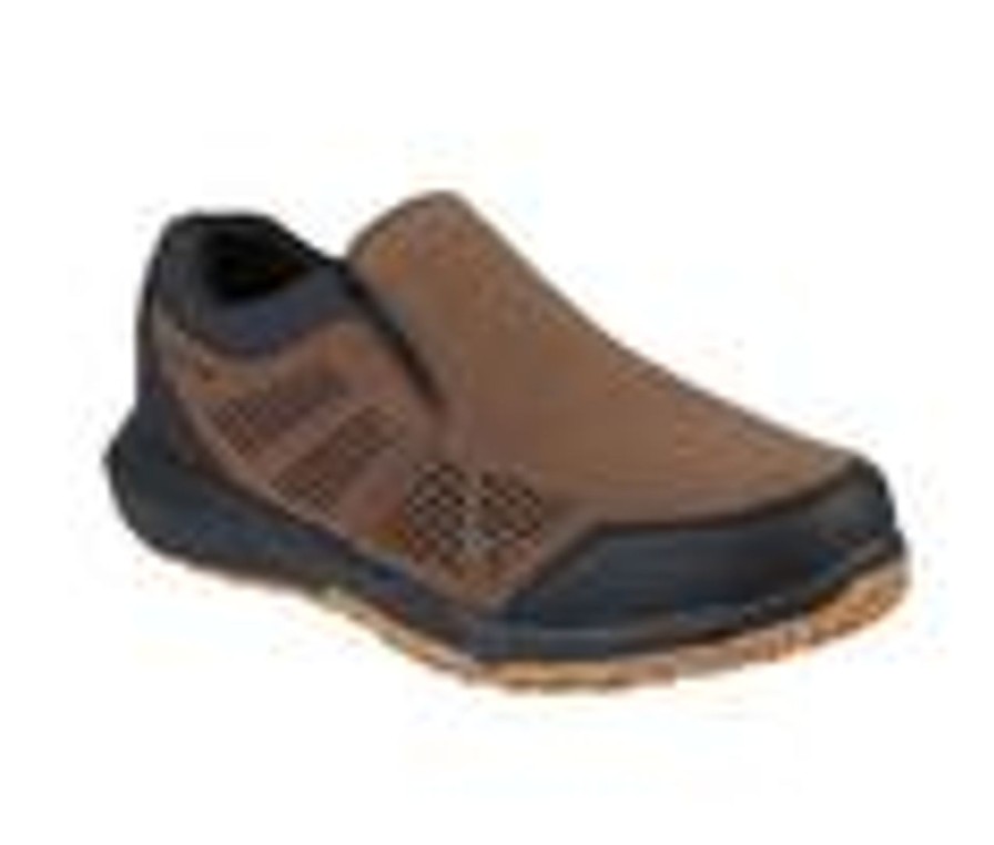 Men Northside Slip-Ons | Men'S Northside Benton Moc Slip-On Shoes Brown/Black