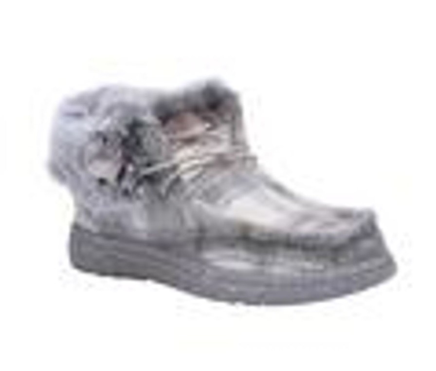 Kids Lamo Footwear Casual | Girls' Lamo Footwear Little Kid & Big Kid Cassidy 11-4 Shoes Grey Plaid