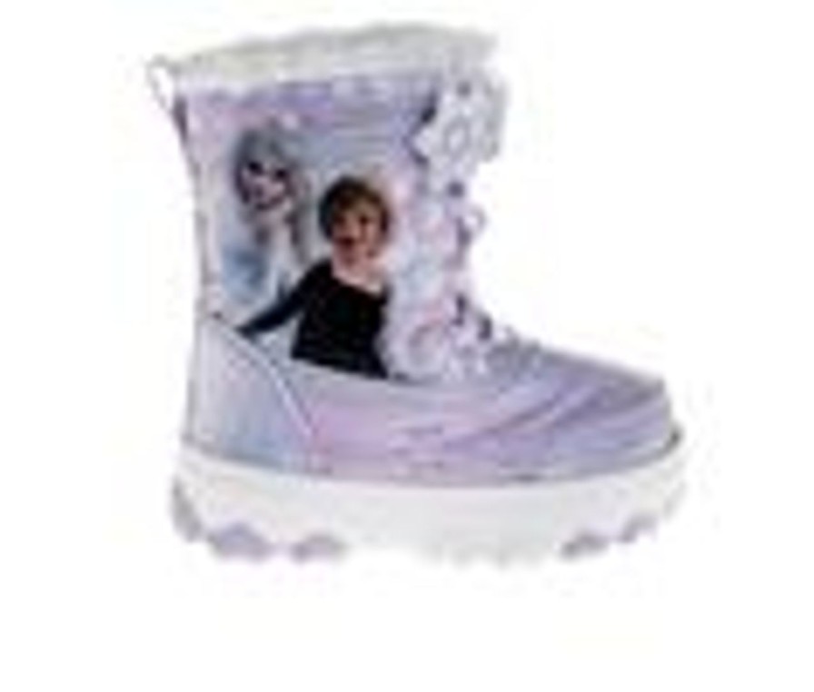 Kids Disney Boots | Girls' Disney Frozen Hppy Hkrs6-12 Winter Boots Purple