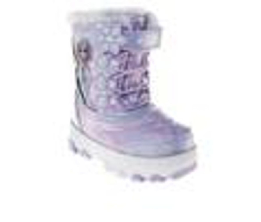 Kids Disney Boots | Girls' Disney Frozen Hppy Hkrs6-12 Winter Boots Purple