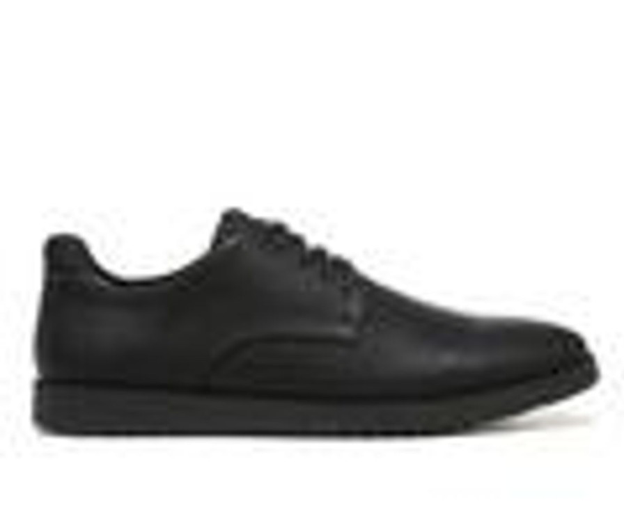 Men Dr. Scholls Slip Resistant | Men'S Dr. Scholls Sync Slip-Resistant Safety Shoes Black