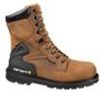 Men Carhartt Electric Hazard | Men'S Carhartt Cmw8200 Steel Toe Waterproof Work Boots Bison Brown