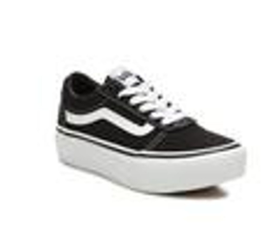 Kids Vans Athletics & Sneakers | Girls' Vans Little Kid & Big Kid Ward Platform Sneakers Black/White