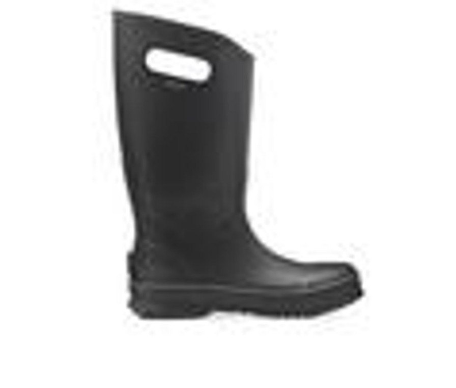 Men Bogs Footwear Waterproof | Men'S Bogs Footwear Rainboot Waterproof Boots Black