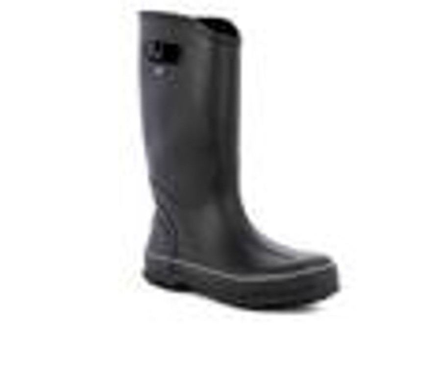 Men Bogs Footwear Waterproof | Men'S Bogs Footwear Rainboot Waterproof Boots Black