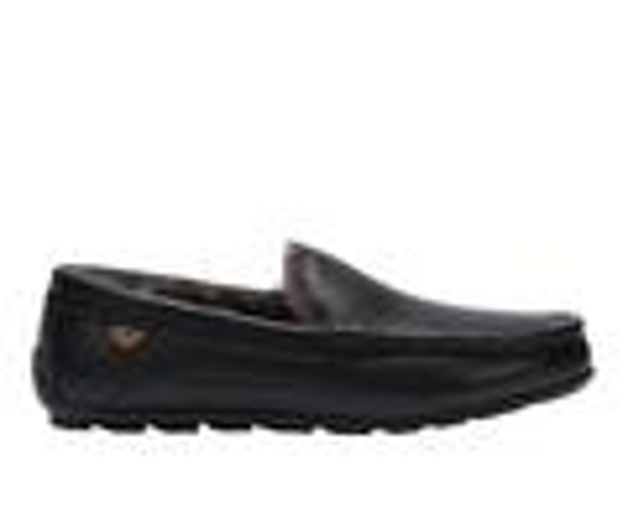 Men Lamo Footwear Loafers And Slip-Ons | Lamo Footwear Grayson Casual Slip Ons Chocolate