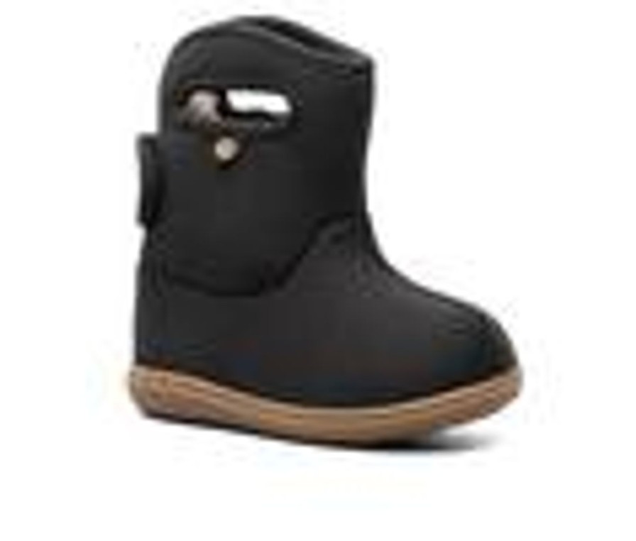 Kids Bogs Footwear Boots | Boys' Bogs Footwear Toddler Baby Bogs Ii Rain Boots Black