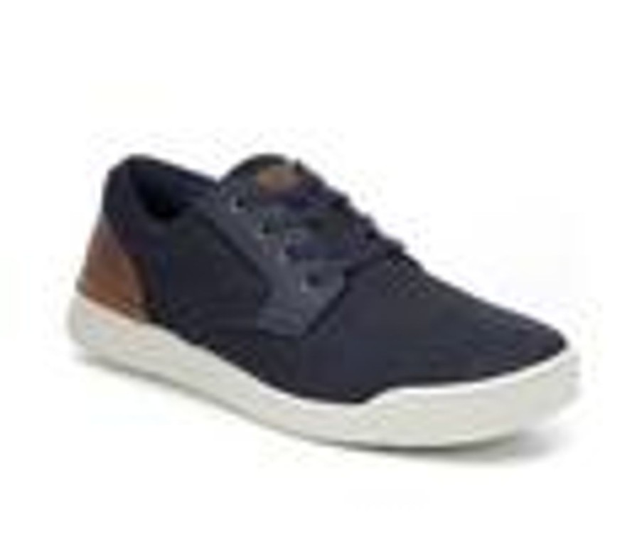 Men Nunn Bush Oxfords | Men'S Nunn Bush Kore Tour Knit Oxford Casual Shoes Navy Multi