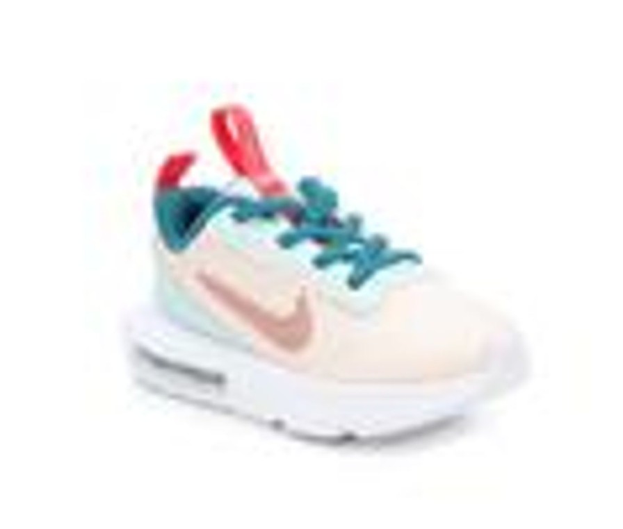 Kids Nike Athletics & Sneakers | Girls' Nike Infant & Toddler Air Max Interlock Slip-On Running Shoes Guava/Red/White