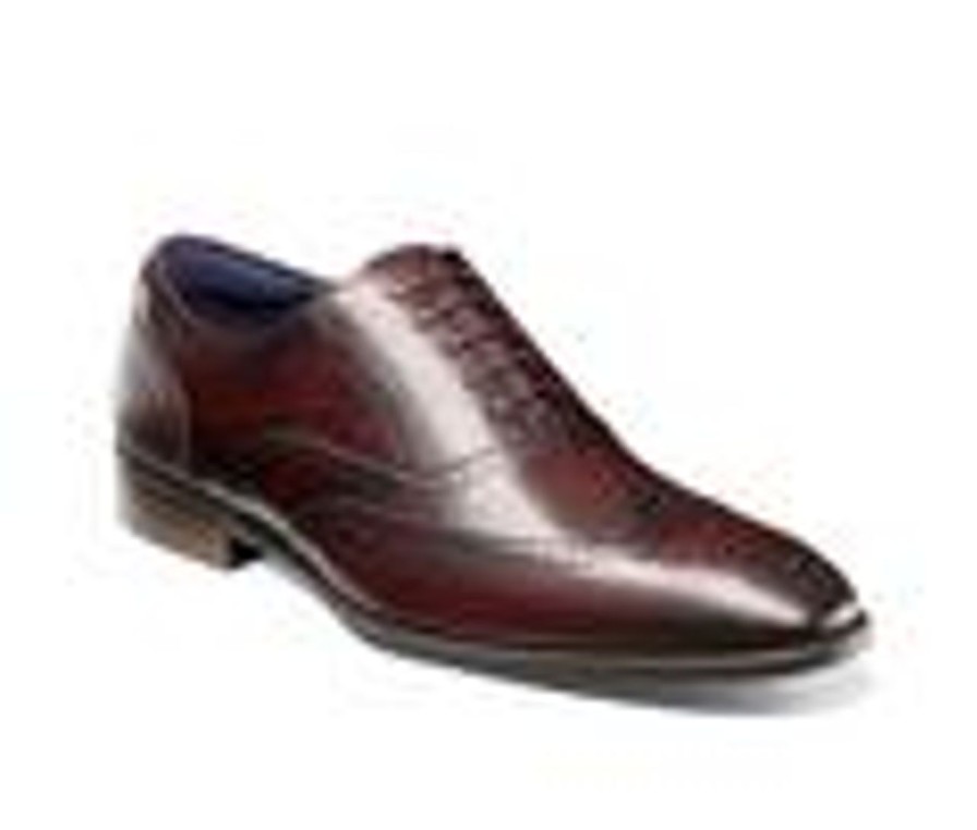 Men Stacy Adams Oxfords | Men'S Stacy Adams Kaine Dress Oxfords Burgundy