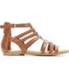 Kids Unr8ed Sandals | Girls' Unr8Ed Little Kid & Big Kid Sienna Gladiator Sandals Tan