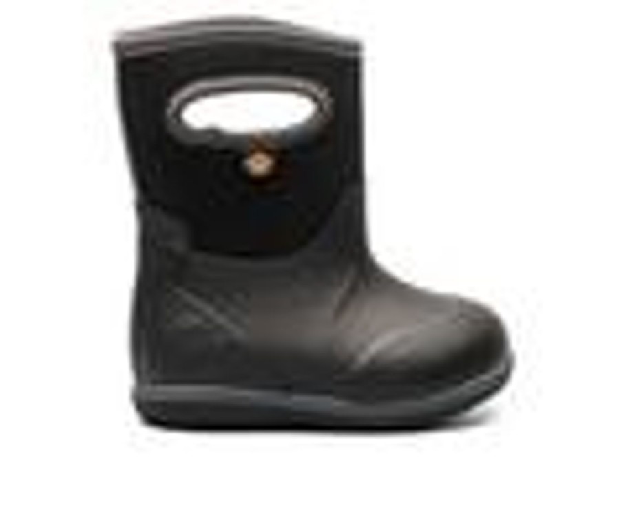 Kids Bogs Footwear Boots | Boys' Bogs Footwear Todller Baby Bogs Classic Rain Boots Black