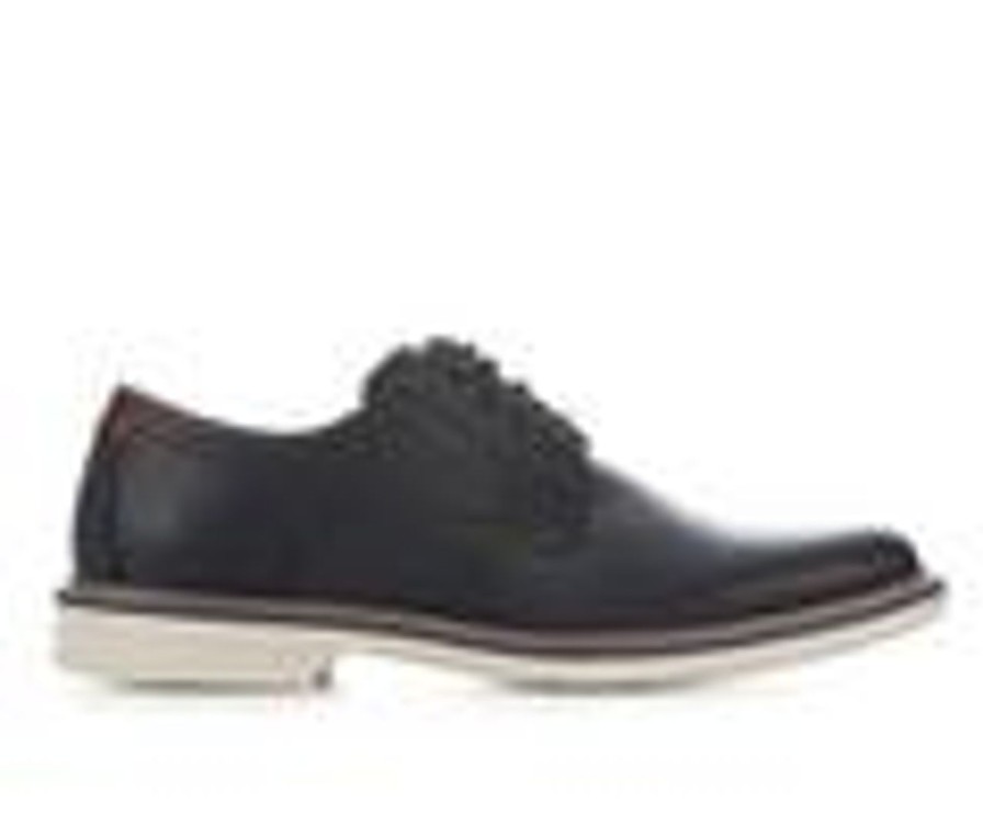 Men Florsheim Oxfords | Men'S Florsheim Norwalk Plain Toe Oxfords Black Ch