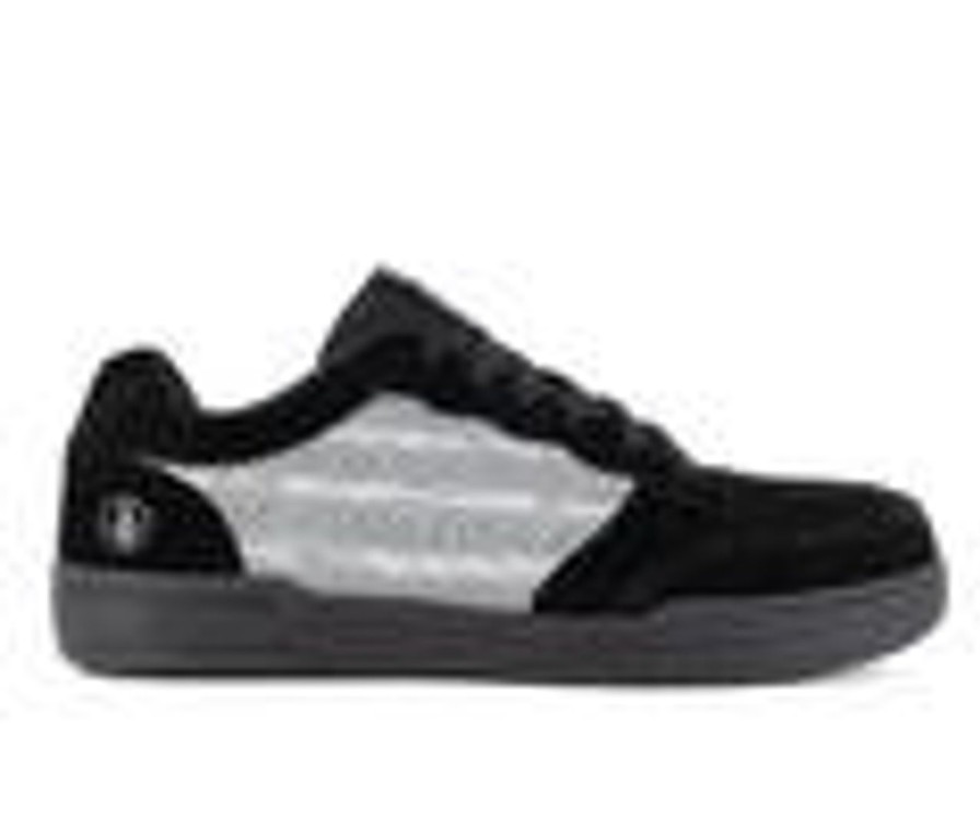 Men Volcom Work Electric Hazard | Men'S Volcom Work Hybrid Ct Work Shoes Black/Twr Grey