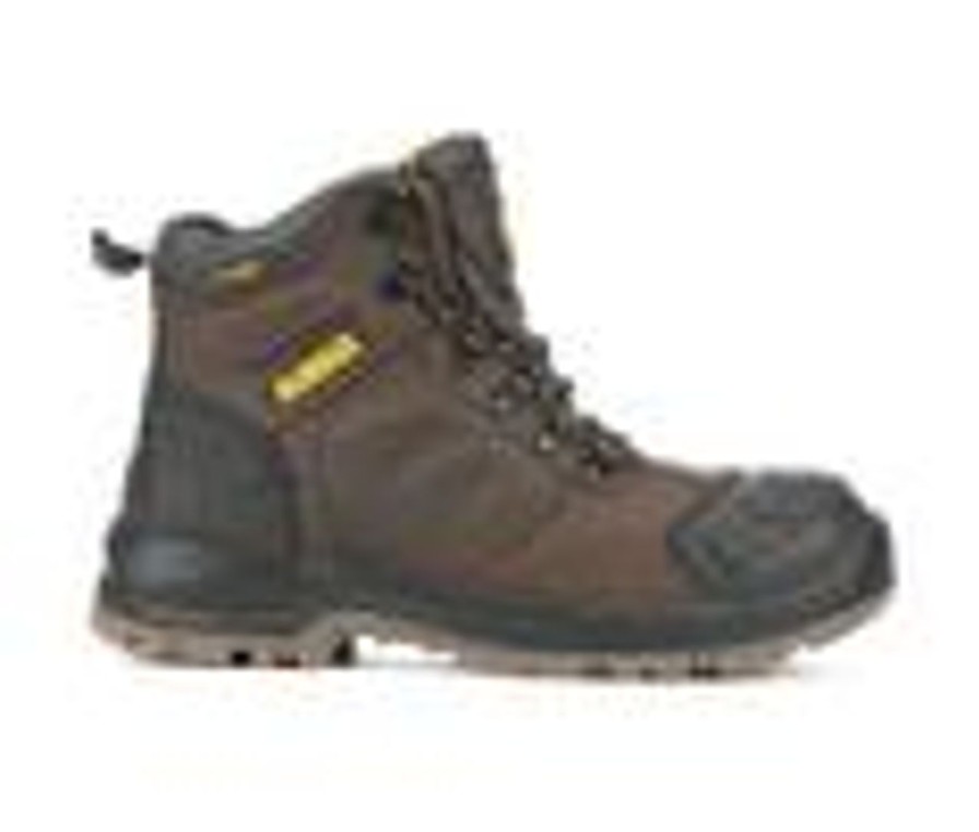 Men DeWALT Waterproof | Men'S Dewalt Hadley Mid Steel Toe Work Boots Brown