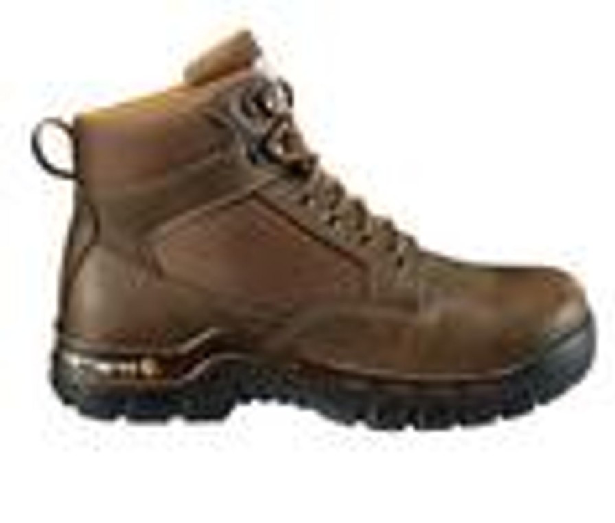 Men Carhartt Electric Hazard | Men'S Carhartt Cmf6284 Rugged Flex 6 Dark Brown