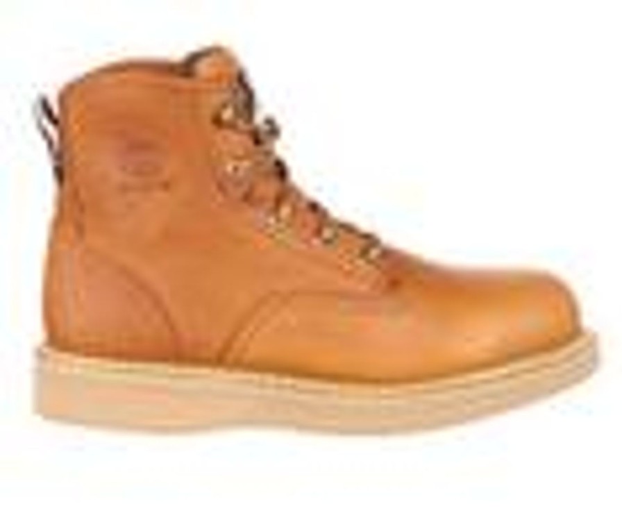 Men Georgia Boot Electric Hazard | Men'S Georgia Boot 6 Barracuda Gold