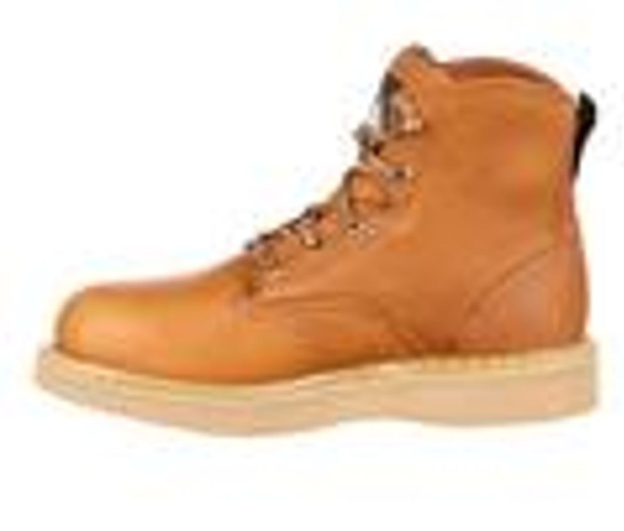 Men Georgia Boot Electric Hazard | Men'S Georgia Boot 6 Barracuda Gold