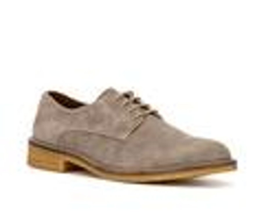 Men Reserved Footwear Oxfords | Men'S Reserved Footwear Octavious Oxfords Taupe