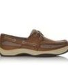 Men Sperry Boat Shoes | Men'S Sperry Tarpon 2 Eye Boat Shoes Dk. Tan Leather