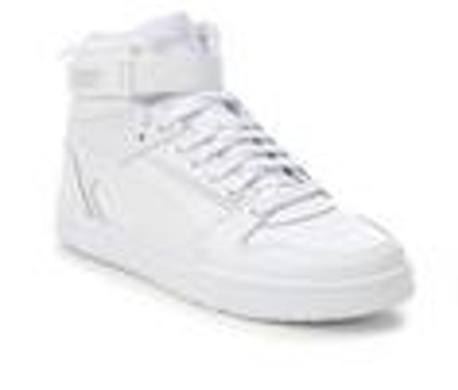 Men Puma High Tops | Men'S Puma Rebound Game Sneakers White/White