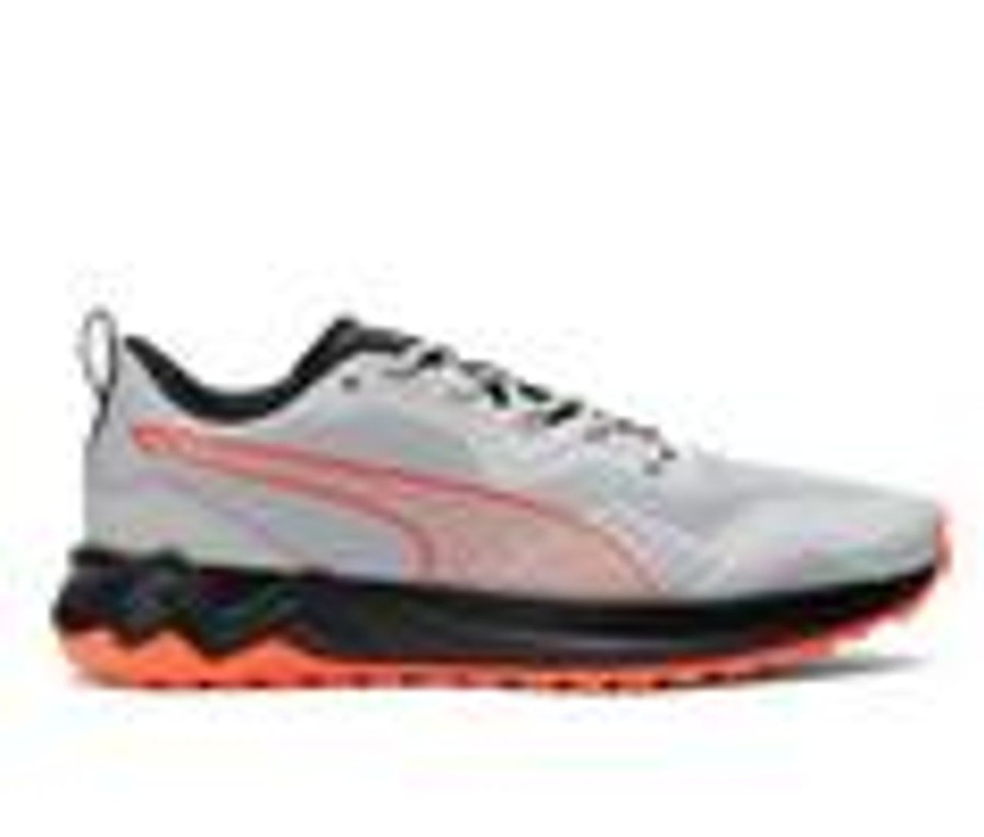 Men Puma Cross Training | Men'S Puma Betterfoam Xterra Trail Running Shoes Grey/Black/Lava