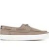 Men Nautica Boat Shoes | Men'S Nautica Spinnaker Twill Casual Shoes Tan