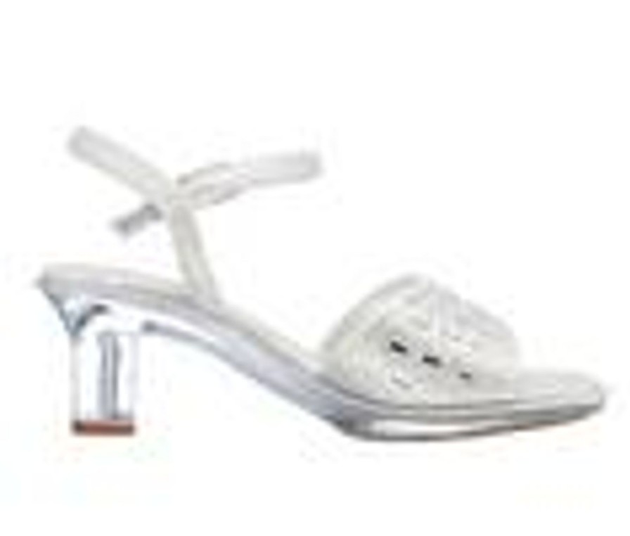 Kids Kenneth Cole Sandals | Girls' Kenneth Cole Little Kid & Big Kid Cinderella Shine Dress Shoes White